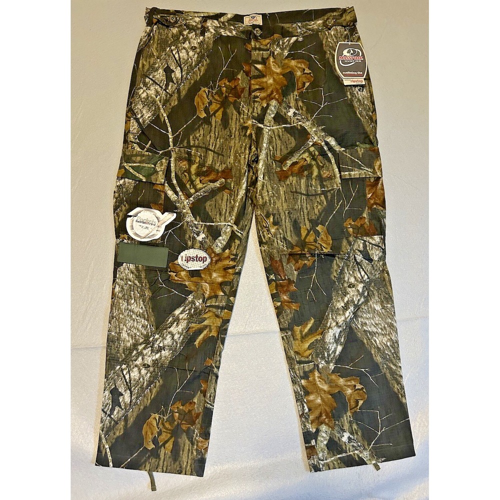 Mossy Oak Limbhanger Camo Hunting Turkey Cargo Pants Mens XL 40/42x33 Ripstop